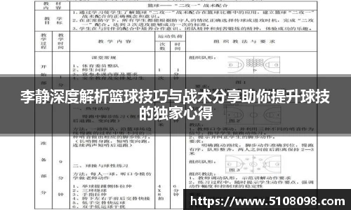 李静深度解析篮球技巧与战术分享助你提升球技的独家心得