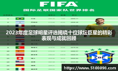2023年度足球明星评选揭晓十位球坛巨星的精彩表现与成就回顾