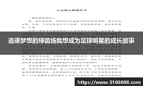 追逐梦想的绿茵场我想成为足球明星的成长故事